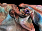 Hand-Dyed Natural Silk Scarf