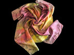 Large Colorful Natural Silk Scarf