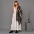 Black Women's Silk Scarf