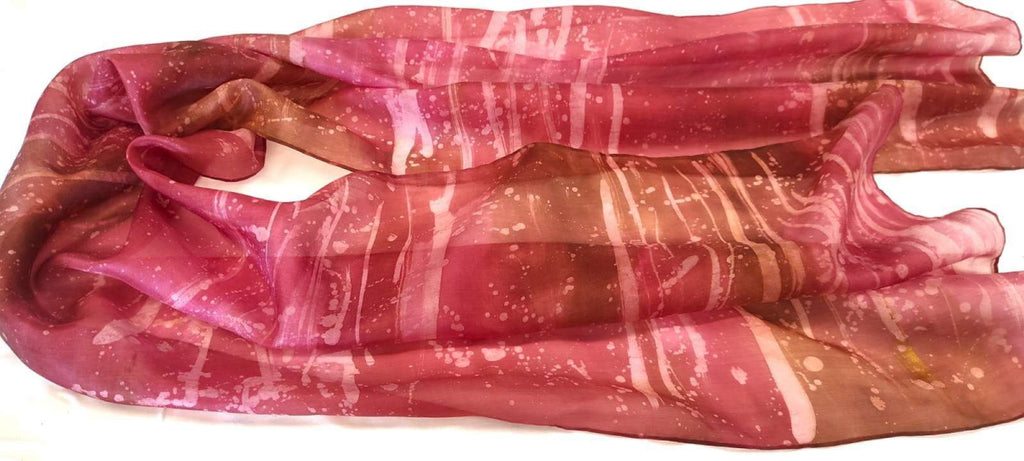 BORDO Women's Silk Scarf, Silk Accessory