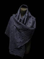 Dark Blue Unisex Hipster Scarf
