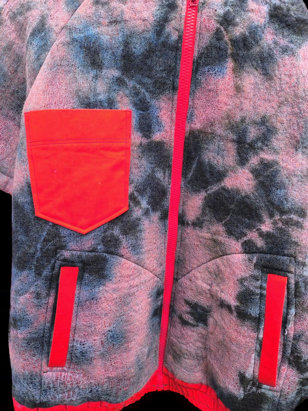 Didelis Londono gatvės stiliaus paltas