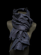 Navy Blue Unisex Hipster Scarf